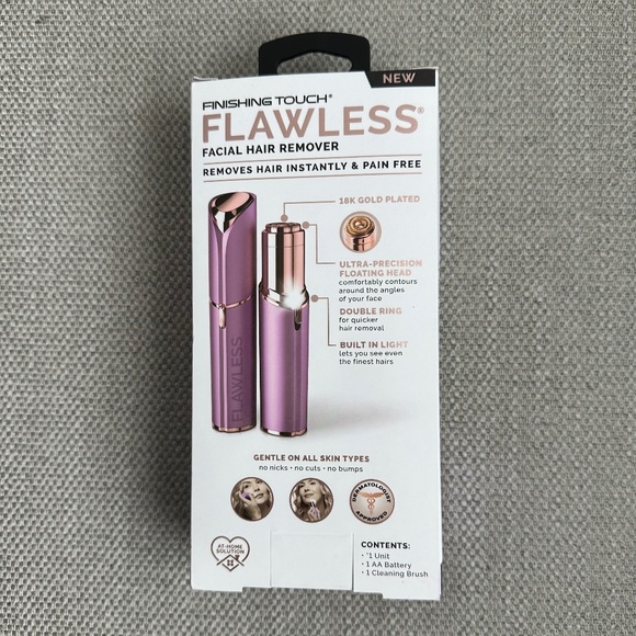 Finishing Touch Flawless Facial Hair Remover New - Picture 3 of 10